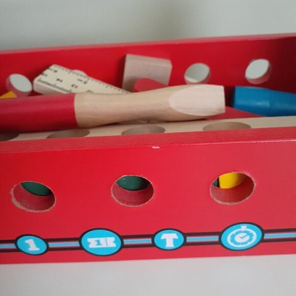Thomas and Friends Thomas the Train Wooden Tool Box - Picture 5 of 7